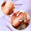zalati Nail Art Pusher with Dual Tips Stainless Steel Nail Gel Polish Remover for Manicure Pedicure Cuticle Nail Care Cleaner