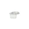 PAPSTAR Portionsbecher transparent