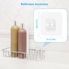 12PCS Command Hooks, Shower Hooks for Shower Storage Bathroom Shelf Kitchen Corner Rack(6 * 6cm)