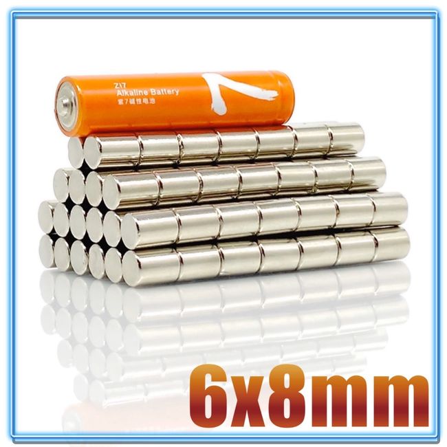 MAGNET 4x4 Mini Small Round Magnets 4x4 mm N35 Neodymium Magnet Dia 4x4mm  Permanent NdFeB Strong Powerful Magnets 4*4mm 20 PCS