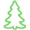 Tiger Crown P. Cookie 抜型 (Tree) 746