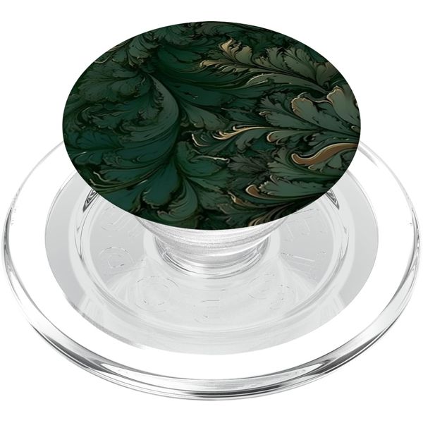 Dark Forest Green PopSockets MagSafe PopGrip for iPhone