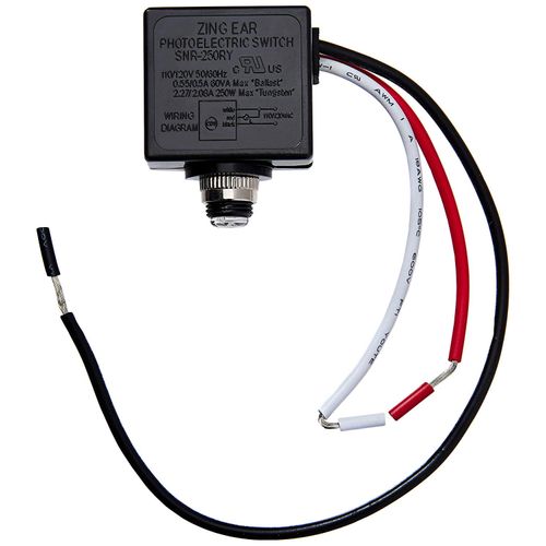 120 Volt Dusk to Dawn Photocell Photoeye Light Sensor Switch, Auto On/Off, Use with Fluorescent, Incandescent or LED Bulbs, Use in Light Posts and Poles (Pack of 10)