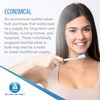 Dynarex 4861 Toothbrushes, Adult 30 Tuft, Pack of 144