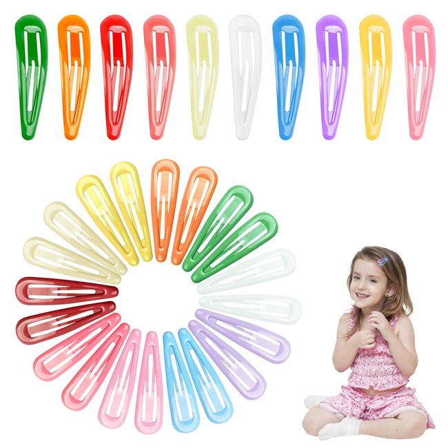 Yagaspantery 60 Stück Süße Haarclips Kinder, Bunte Haarspangen Mädchen,Haarschmuck Hairclips für Mädchen Kinder Damen