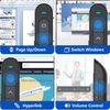 Presentation Clicker for PowerPoint Remote, Hyperlink Volume Wireless Presenter Remote Presentation Pointer, USB Presentation Remote Slide Advancer PPT Clicker for Computer Laptop Mac