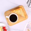 Bamboo Cutting Board Set for Kitchen,Small Cutting Boards with Holder,Serving