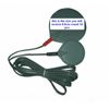 10 Rubber Reusable Replacement Electrode Pads 9.5cm round For Microcurrent Tens