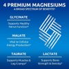 2x Magnesium Complex Supplement Magnesium Glycinate Citrate Malate Oxide Aquamin