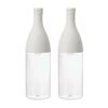 Hario Filter in 800ml Cold Brew Tea Bottle Pale Gray Twin Pack