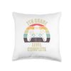 7th Grade Level Complete Gaming Shirts, Gamer Boy Graduation Throw Pillow