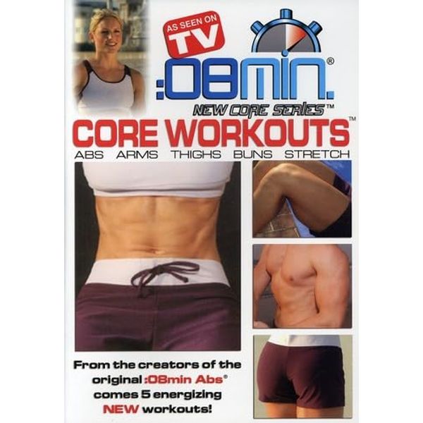 :08 Min Core Workouts: Abs, Arms, Thighs, Buns and Stretch