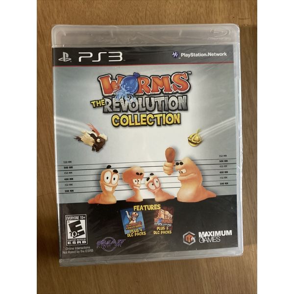 NEW Worms: The Revolution Collection (Sony PlayStation 3, 2013) PS3 SEALED