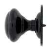 From the Anvil Black Round Centre Door Knob