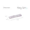 Hobby Gift Knitting Pin Roll, Multi-Coloured, 11 x 42 x 2cm