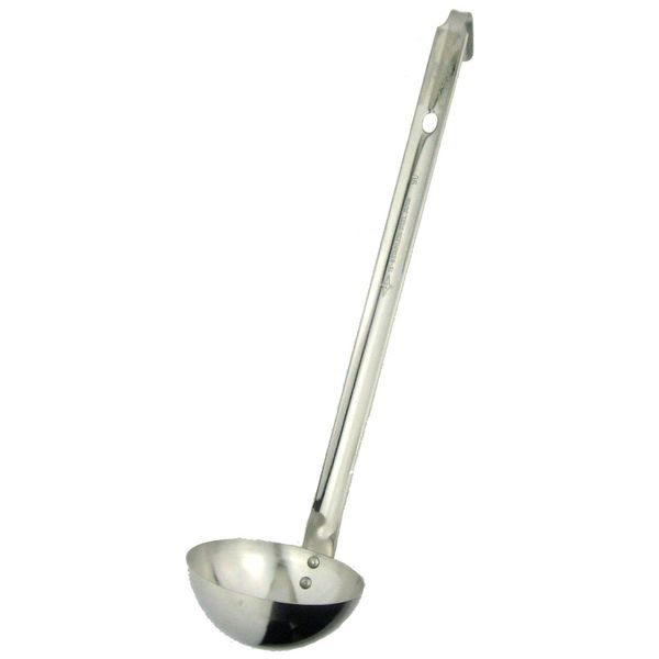 Nagao 50090 Ladle Soup Ladle, 3.4 fl oz (90 cc), Commercial Use, Made in Japan