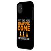 iPhone 11 Traffic Cone Road Sign Safety Pylons Case