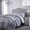 Catherine Lansfield Damask Jacquard Pillowsham Pair Silver