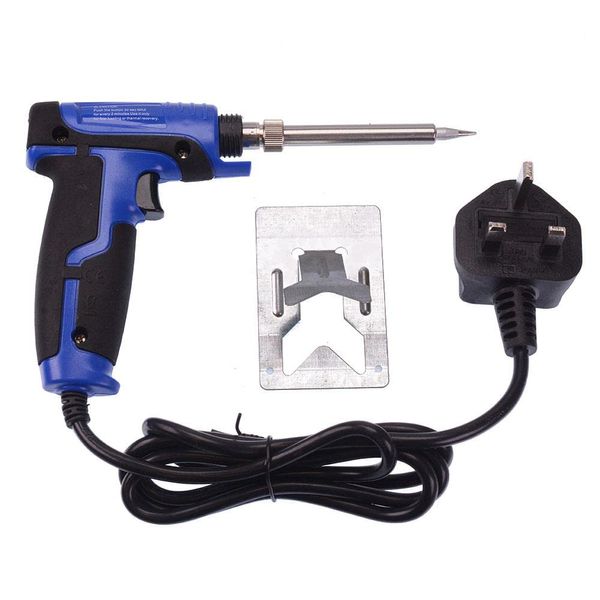 40W Mains Powered Soldering Iron Gun UK Plug Basic Electronics DIY Hobby Repairs Easy