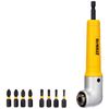 DEWALT DEWDT71517T Right Angle Torsion Drill Attachment, Yellow
