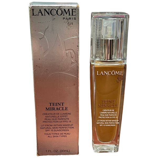 Lancome Teint Miracle Lit From Within Makeup SPF 15 Suede 2 (W) 1 fl oz/ 30 ml