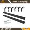 For 2009-2018 Dodge Ram 1500 Quad Cab 6" Running Board Nerf Bar Side Step Black