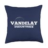 Vandelay Industries 90s Pop Culture Throw Pillow