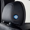 For W205 2015-21 X205 2016-22 Blue Front Seat Headrest Button Ring Covers 1.57"