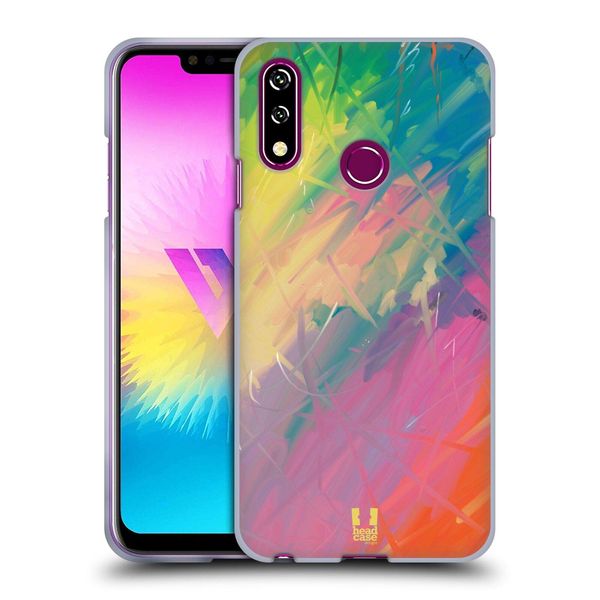 Head Case Designs Aphatetic Random Paintings Soft Gel Case Compatible With LG W10