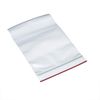 Minigrip Red Line MGRL2P0406 Polyethylene LDPE/LLDPE Blend Clear Reclosable