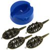 NGT Unisex's 4 Plus 1 In-Line-Method Feeder-Set, Grün, Einheitsgröße