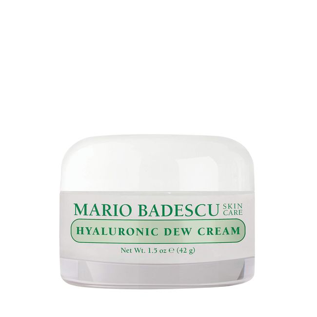 Mario Badescu Oil Free Hyaluronic Dew Cream | Hydrating Face Cream Formulated with Squalane for a Dewy Glow | 1.5 Oz