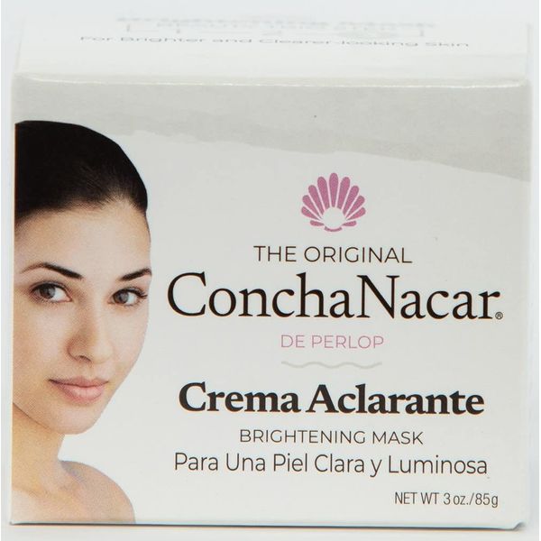 Concha Nacar Perlop Cosmetics De Perlop Whitening and Brightening Mask #3, Ivory, 2 Oz