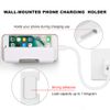Zerone Damage- Wall Phone Holder,Wall Mount Dock Charging Stand Smartphones Pad eReader