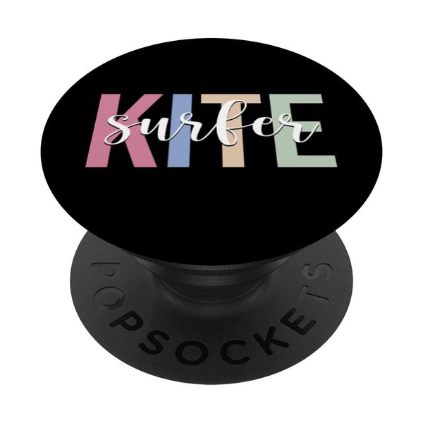Kite Surfer Kite Surfing Kiteboarding PopSockets Swappable PopGrip