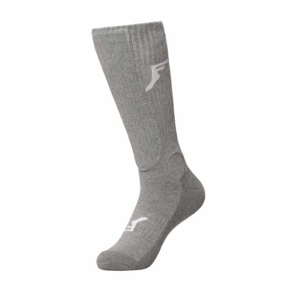 Footprint Insole Technology Footprint Insole Shin Guard Socks PAINKILLER SHIN SOCKS GREY (S Size Approx. 9.4 - 10.6 inches (24 - 27 cm)