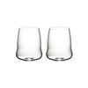 Riedel Stemless Cabernet Sauvignon Wine Glass Set of 2