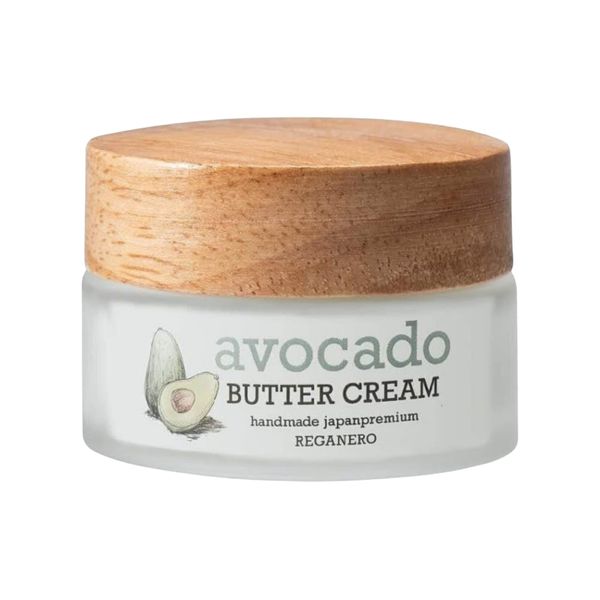 Avocado Face Cream, Reganero, Shea Butter, Jojoba Oil, Vitamin E, Highly Moisturizing, Organic, Dry Skin [Niacinamide Formula]