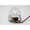 Truck LED Crystal S Marker 24V [Clear/Green] Car Width Light, Inner Plating
