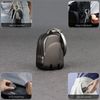 VOGARB Compact Collapsible Nail Clippers, Black, with Case