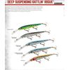 Smithwick Lures Deep Suspending Rattlin'' Rogue - Chrome/Black Back, 6", 3/8 oz