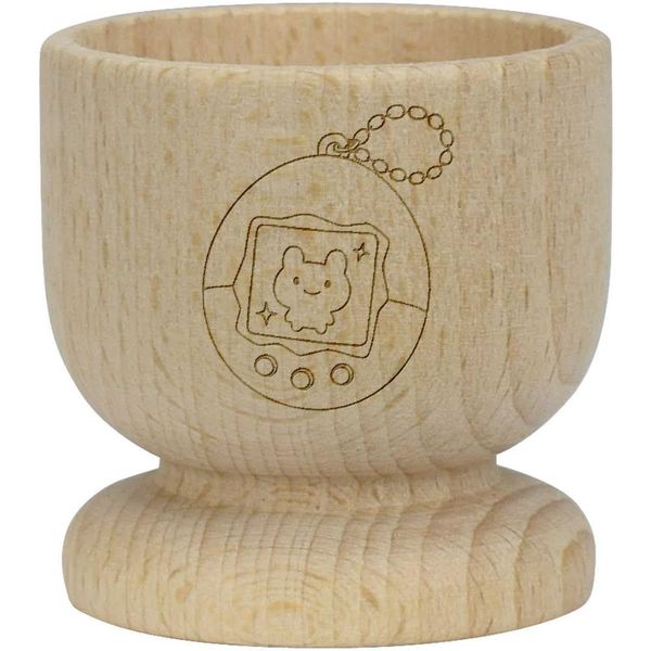 Azeeda 'Electronic Pet' Wooden Egg Cup (EC00030462)