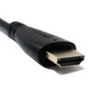 System-S HDMI 1.4 Cable 10 m Male to Micro Male Adapter in Black
