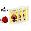 Acne Face Mask Sheet,  Black Pearl Oxygen Bubble 4 Pack