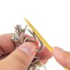 Mineshima I-200D Titanium Coated Diamond File #200 Triangle Hobby Tool