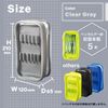 Lihit lab. Pen Case XCOA Clear Gray