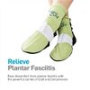 NatraCure Plantar Fasciitis Therapy Cold Socks with Compression Band - Reusable Ice Pack Slippers for Plantar Fasciitis, Arch Pain, Heel Pain, Swelling - FBA710 CAT - (Size: Large)