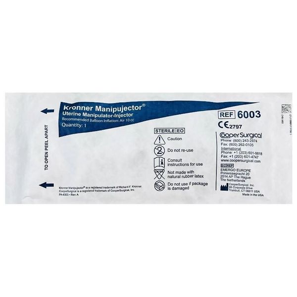 *1-Pack* Cooper Surgical Kronner Manipujector Uterine Manipulator-In