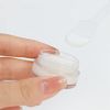 XHNFCU 16 Pcs 10Gram/10ml Empty Plastic Cosmetic Jars and 4 Mini Spatulas, Travel Mini Pots with Lids, Sample Pots For Mini Toiletries for Creams, Lotions, Samples, Cosmetics(4 Colors)