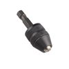 HALJIA 0.5-3mm Drill Chuck Conversion Tool 1/4 inch Hex Shank Keyless Quick Change Adapter Converter for Screwdriver Drill